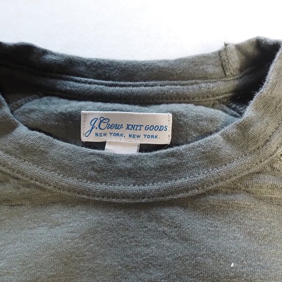 J Crew Sweater Men M Long Sleeve Slipover Egyptian Cotton Crew Neck - Picture 3 of 7